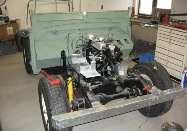 Landrover 88 Series IIa 1968 benzine overdrive VERKOCHT
