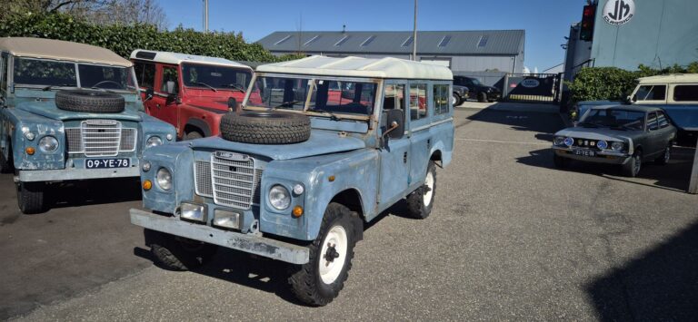 Landrover 109 STAWAG, overdrive & remschijven
