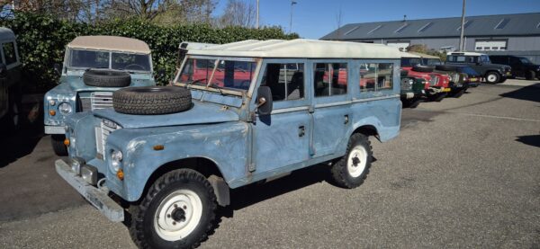 Landrover 109 STAWAG, overdrive & remschijven