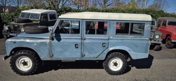 Landrover 109 STAWAG, overdrive & remschijven