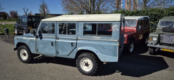 Landrover 109 STAWAG, overdrive & remschijven