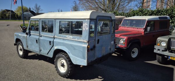 Landrover 109 STAWAG, overdrive & remschijven